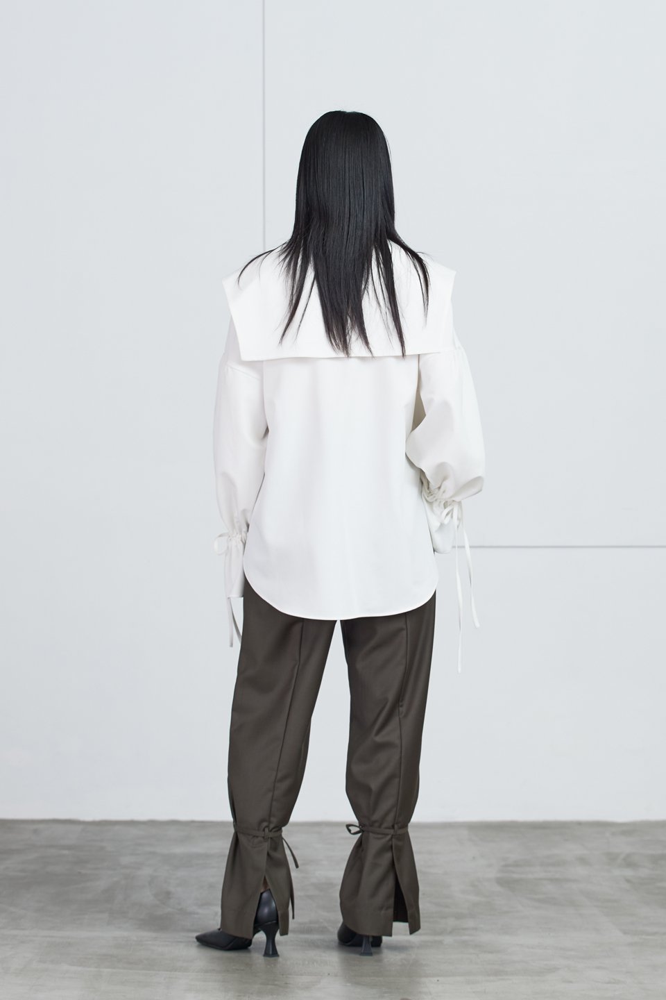 UNITED ARROWS - EN APARTMENTエンパートメント BIG COLLAR ブラウス シャツ UNITED ARROWS - EN APARTMENTエンパートメント BIG COLLAR